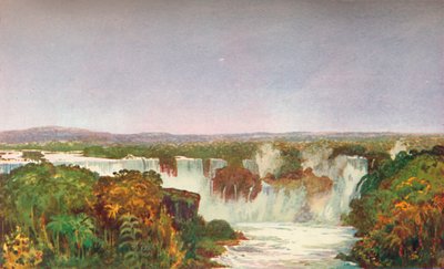 Vue partielle des chutes d