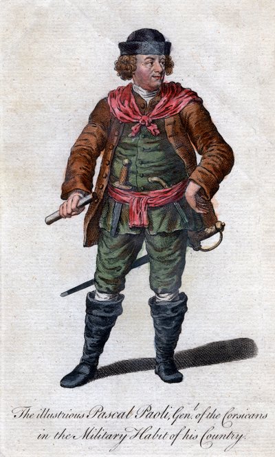 Pascal Paoli, général et patriote corse du 18e siècle - Unbekannt