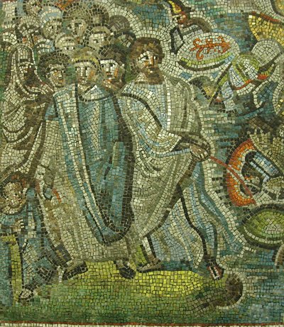 Passage de la mer Rouge, byzantin, original du début du 20e siècle daté du 5e siècle - Unbekannt