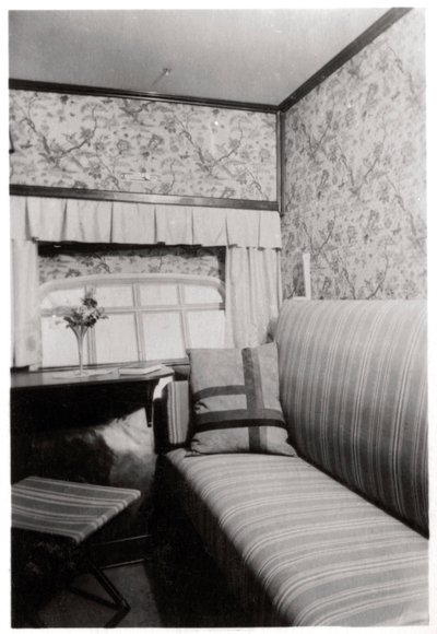 Cabine passagers pendant la journée, Zeppelin LZ 127 Graf Zeppelin, 1933 - Unbekannt