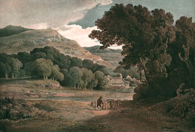 Paysage pastoral, vers 1900 - Unbekannt