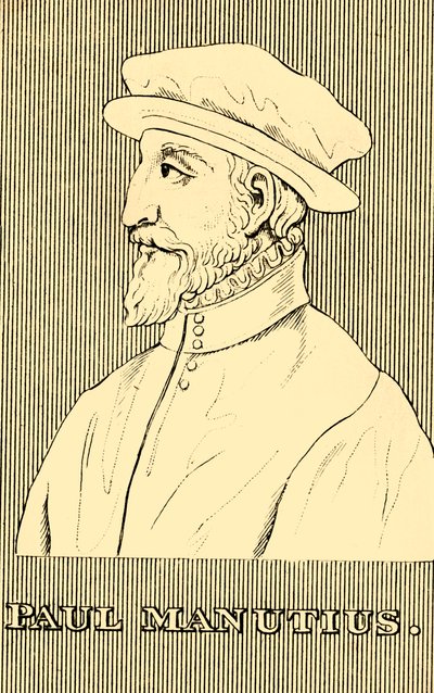 Paul Manutius, 1512-1574, 1830 - Unbekannt