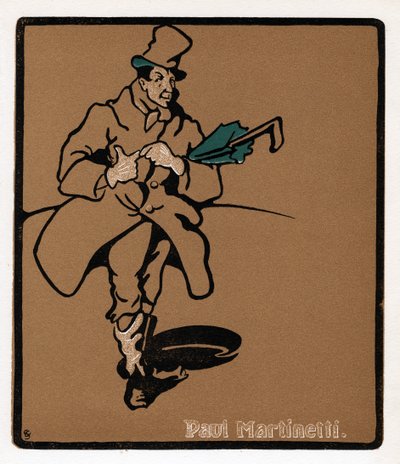 Paul Martinetti, star américaine du music-hall, fin du XIXe siècle - Unbekannt