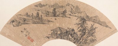 Pavillon au bord du lac, XVIIe siècle ou plus tard - Unbekannt
