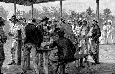 Paiement des travailleurs antillais, 1888 - Unbekannt