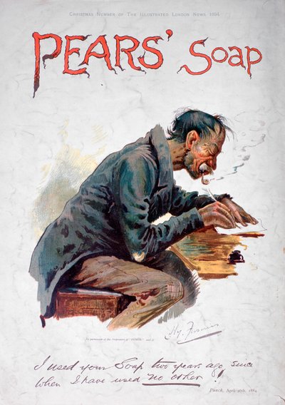 Publicité pour le savon Pears, 1894 - Unbekannt
