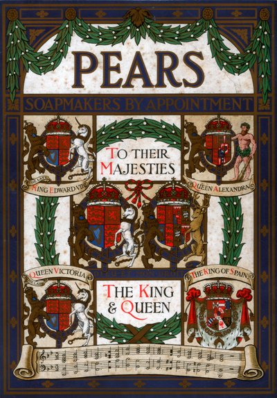 Pears, savonniers par nomination à leurs majestés, XIXe siècle - Unbekannt