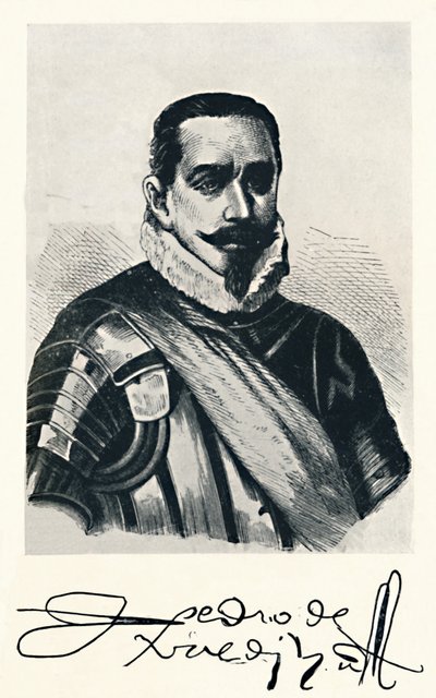 Pedro De Valdivia, vers 1879 - Unbekannt