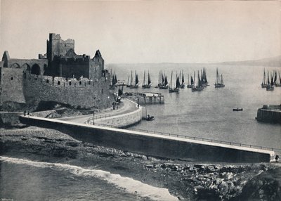 Peel - Le vieux château et le port, 1895 - Unbekannt