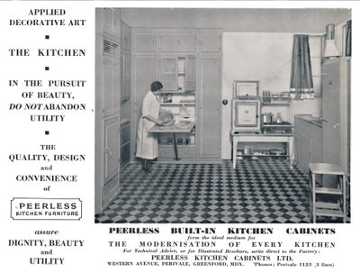 Armoires de cuisine intégrées Peerless, 1935 - Unbekannt