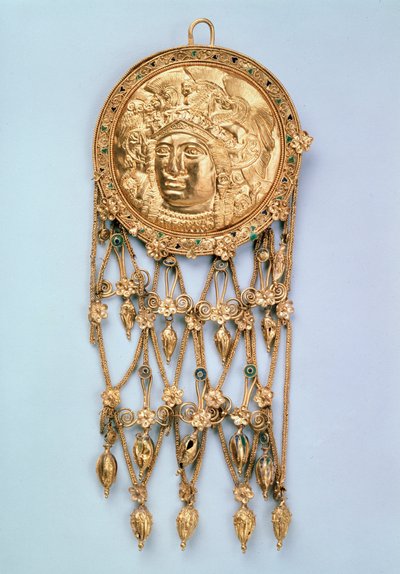 Pendentif avec tête d