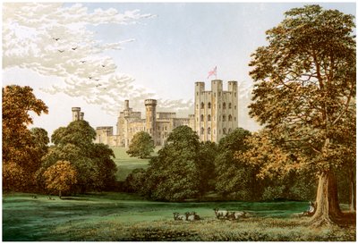 Château de Penrhyn, Caernarvonshire, Pays de Galles, maison de Lord Penrhyn, vers 1880 - Unbekannt