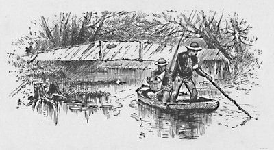 Pêche au perche sur le lac, 1883 - Unbekannt