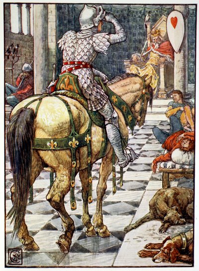 Perceval obtient le bouclier du cœur battant, 1911 - Unbekannt