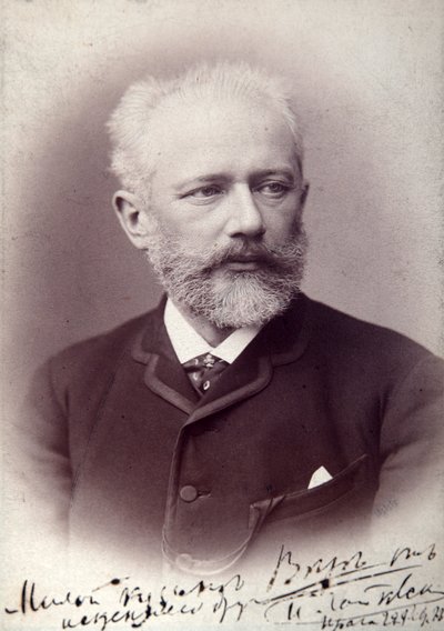 Piotr Tchaïkovski, compositeur russe, 1888 - Unbekannt