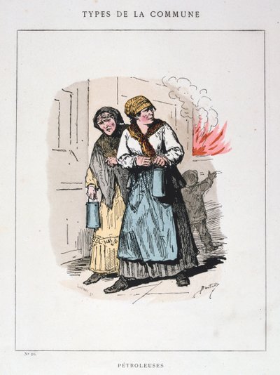 Pétroleuses, Commune de Paris, 1871 - Unbekannt