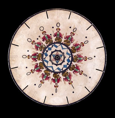 Disque de phénakistiscope montrant un jongleur, vers 1830 - Unbekannt