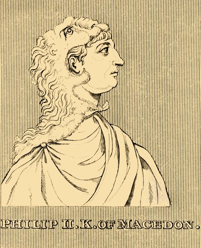 Philippe II, roi de Macédoine, 382-336 av. J.-C., 1830 - Unbekannt