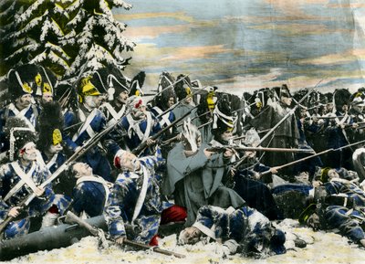 Représentation photographique de la bataille d