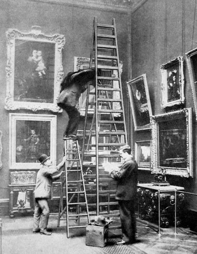 Photographier à la Wallace Collection, Londres, 1908-1909 - Unbekannt