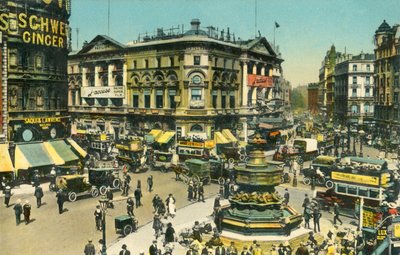 Piccadilly Circus, Londres, vers 1910 - Unbekannt