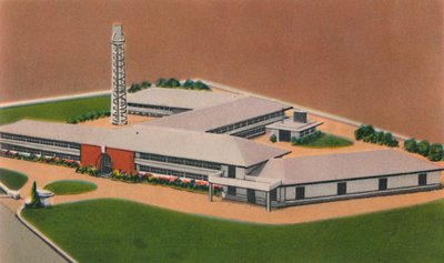 Usine de cigarettes Pielroja, Colombian Tobacco Co. Inc., Barranquilla, vers 1940 - Unbekannt