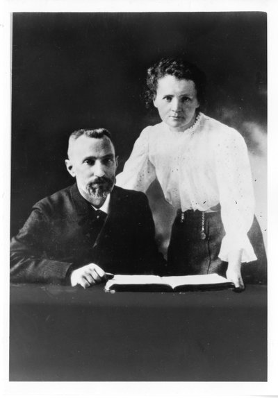 Pierre Curie 1859-1906 et Marie Sklodowska Curie 1867-1934 - Unbekannt
