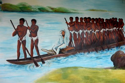 Peinture de Pierre Savorgnan de Brazza, Brazzaville, Congo - Unbekannt