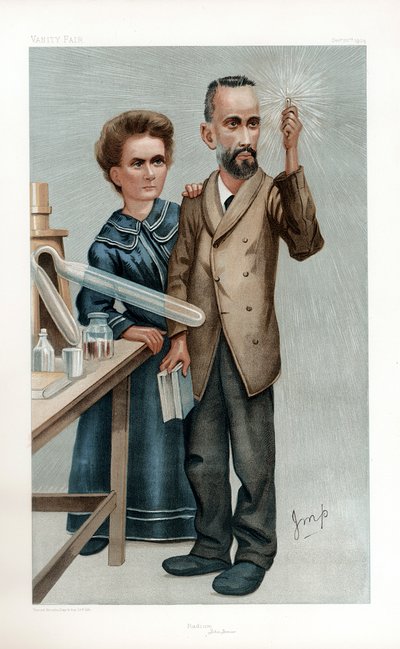 Pierre et Marie Curie, physiciens français, 1904 - Unbekannt
