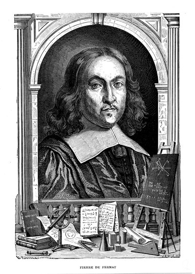 Pierre de Fermat, mathématicien français du 17e siècle, 1870 - Unbekannt