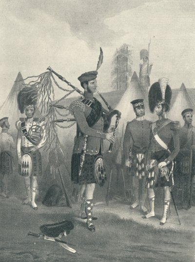 Joueur de cornemuse, 93ème Highlanders de Sutherland, 19ème siècle - Unbekannt