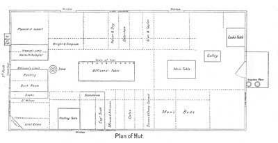 Plan de la hutte, c. 1910-1913 - Unbekannt