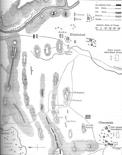 Plan de la bataille de Charasiah, 6 octobre 1979 - Unbekannt