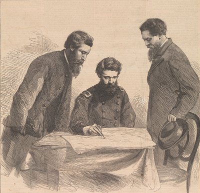 Planification de la capture de Booth et Harold, 1865 - Unbekannt