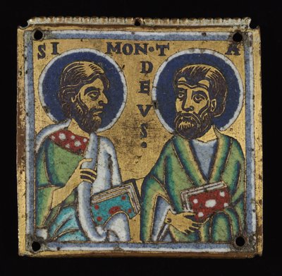 Paire de plaques : Simon et Thaddée et Thomas et Matthieu - Unbekannt