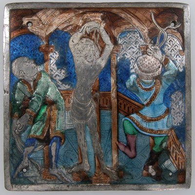 Plaque avec la flagellation, italien, 14ème siècle - Unbekannt
