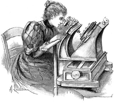 Microscope de mesure de plaque, 1895 - Unbekannt