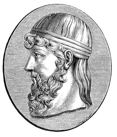 Platon c428-c348 av. J.-C., philosophe grec ancien - Unbekannt