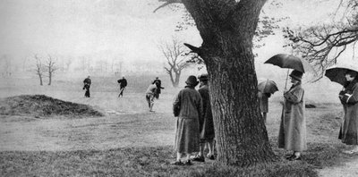 Jouer au golf sur Tooting Bec Common, Londres, 1926-1927 - Unbekannt