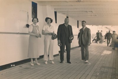 Jouer aux anneaux à bord du SS Arandora Star, 1936 - Unbekannt