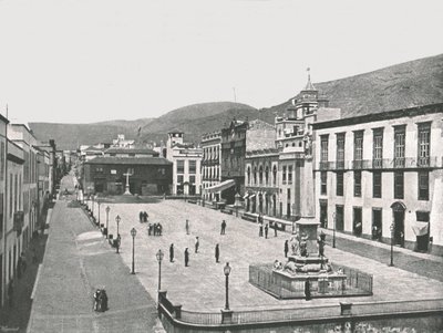 Plaza de la Candelaria, Santa Cruz de Tenerife, Canaries, Espagne, 1895 - Unbekannt