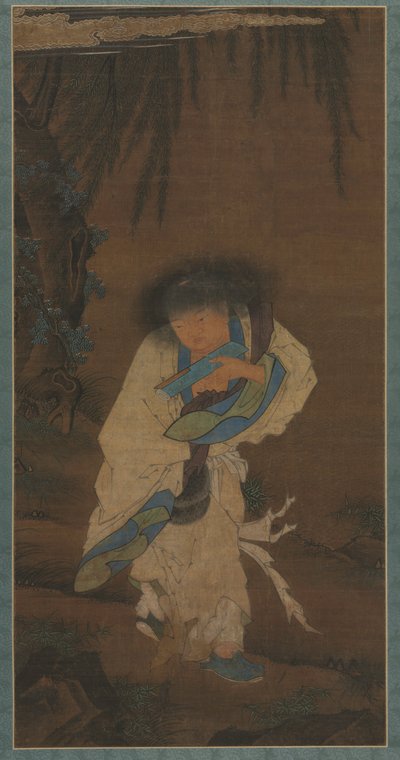 Poète et reclus Hanshan, 1400s - Unbekannt