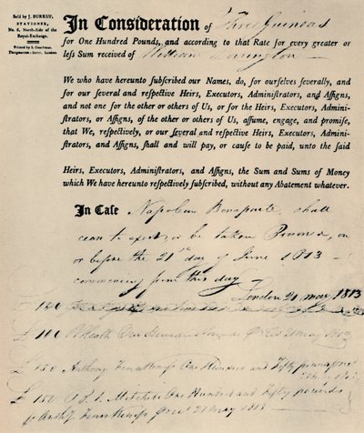 Police sur la vie de Napoléon, 1813, 1928 - Unbekannt