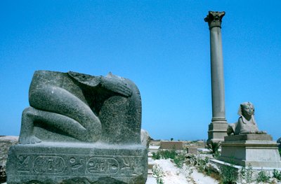 Colonne de Pompée, Alexandrie, Égypte - Unbekannt