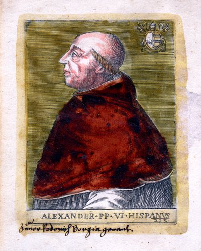 Pape Alexandre VI - Unbekannt