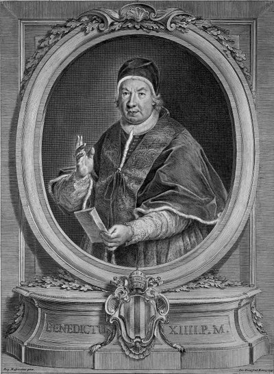 Pape Benoît XIV - Unbekannt