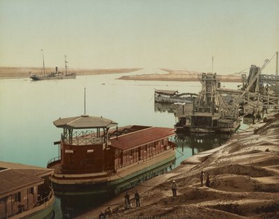 Port-Saïd, entrée du canal de Suez, vers 1900 - Unbekannt
