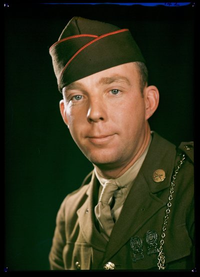 Portrait du Sergent Everitt de l