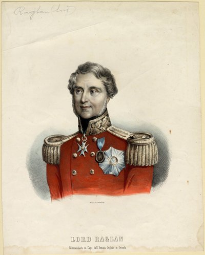 Portrait du baron Raglan, 1854 - Unbekannt
