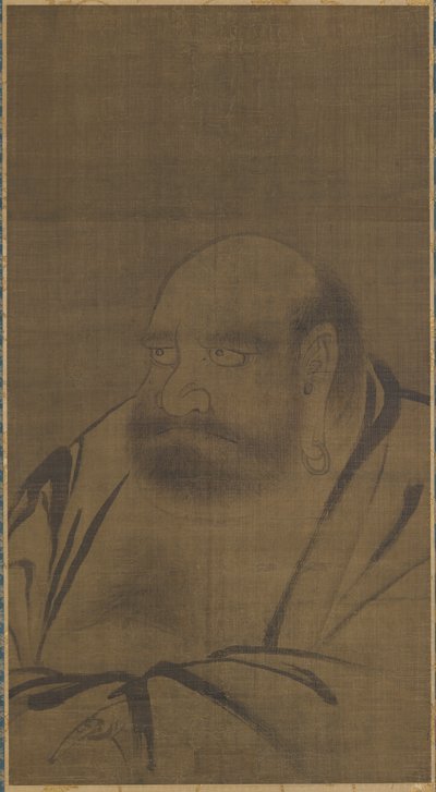 Portrait de Bodhidharma, XIVe siècle - Unbekannt